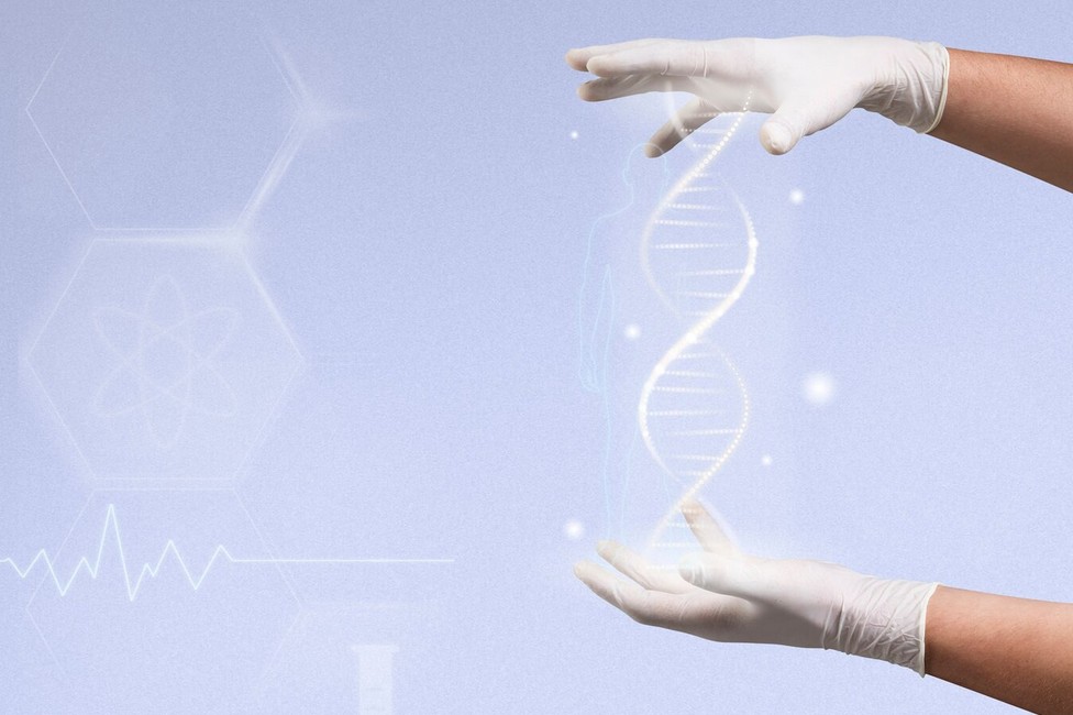 Biotechnology Translation Services image shows a DNA strand