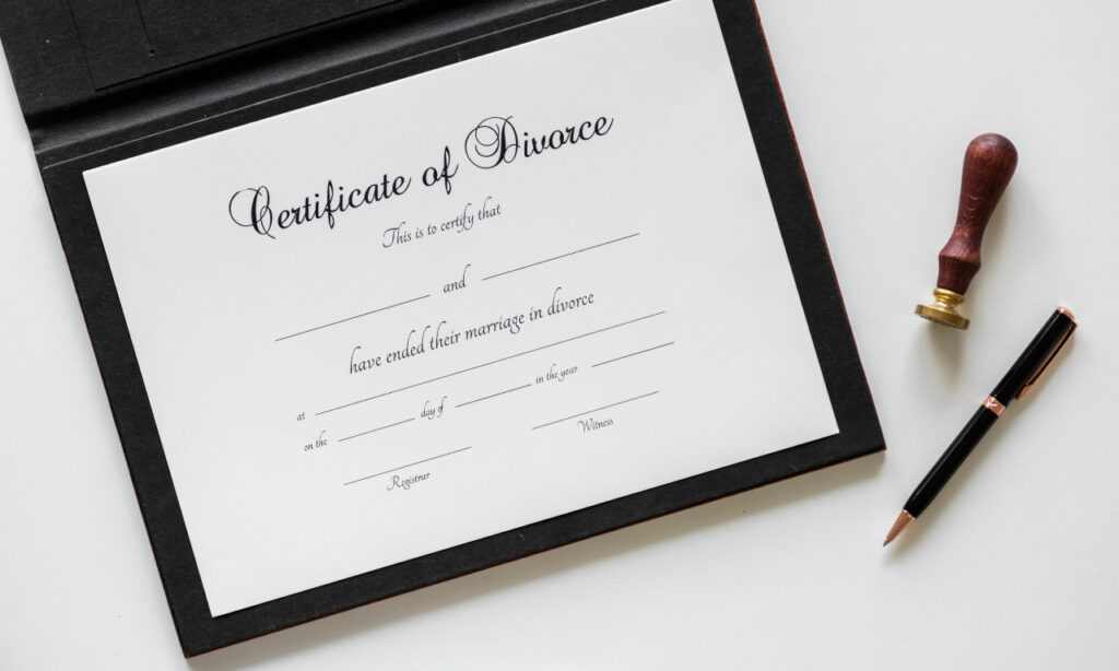 The Ultimate Guide to Mastering Global Legal Translation Services. a tablet showing a divorce contract