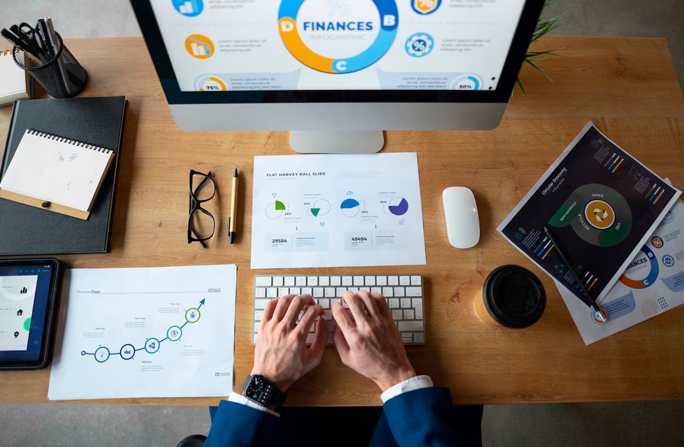 Go Global with Confidence: Expert Fintech Translation for Seamless Expansion. a man working on a financial project