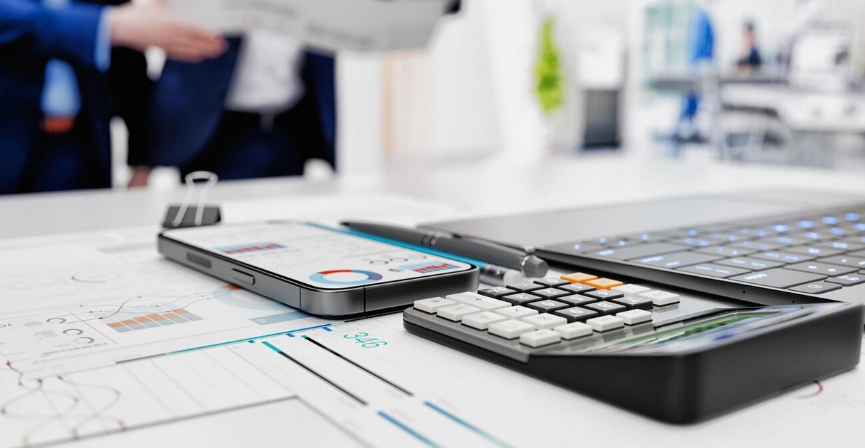 Go Global with Confidence: Expert Fintech Translation for Seamless Expansion. an image showing a calculator
