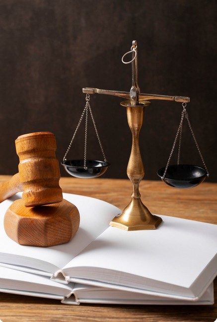 The Ultimate Guide to Mastering Global Legal Translation Services. image showing Judge's gavel and scales of justice