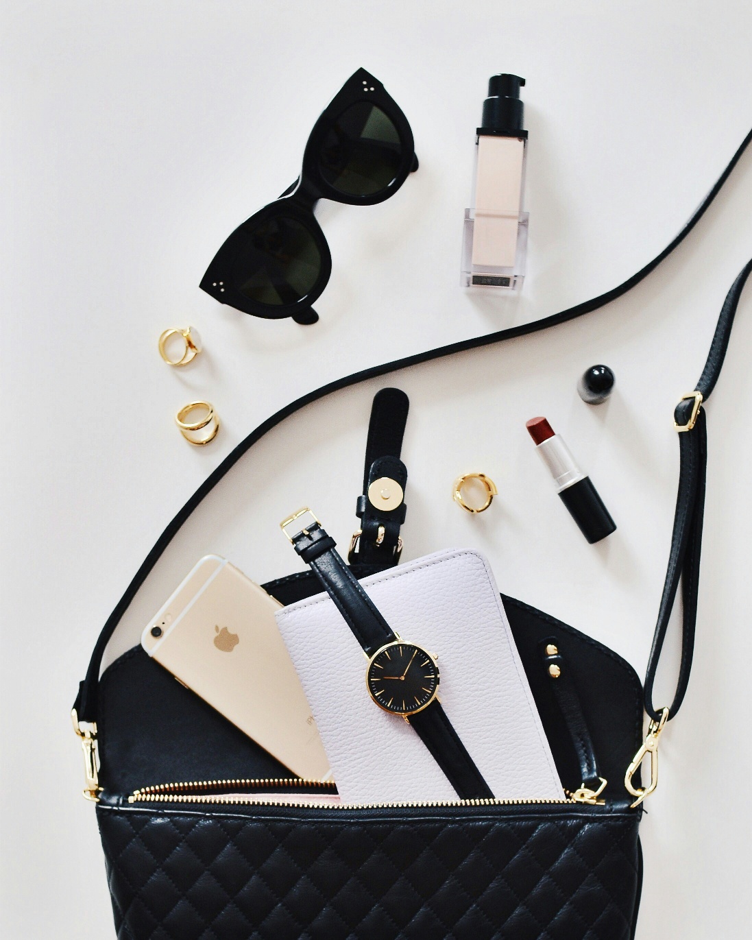 The Ultimate Guide to Winning New Markets with Retail Localization. an image showing a woman bag with cosmetics