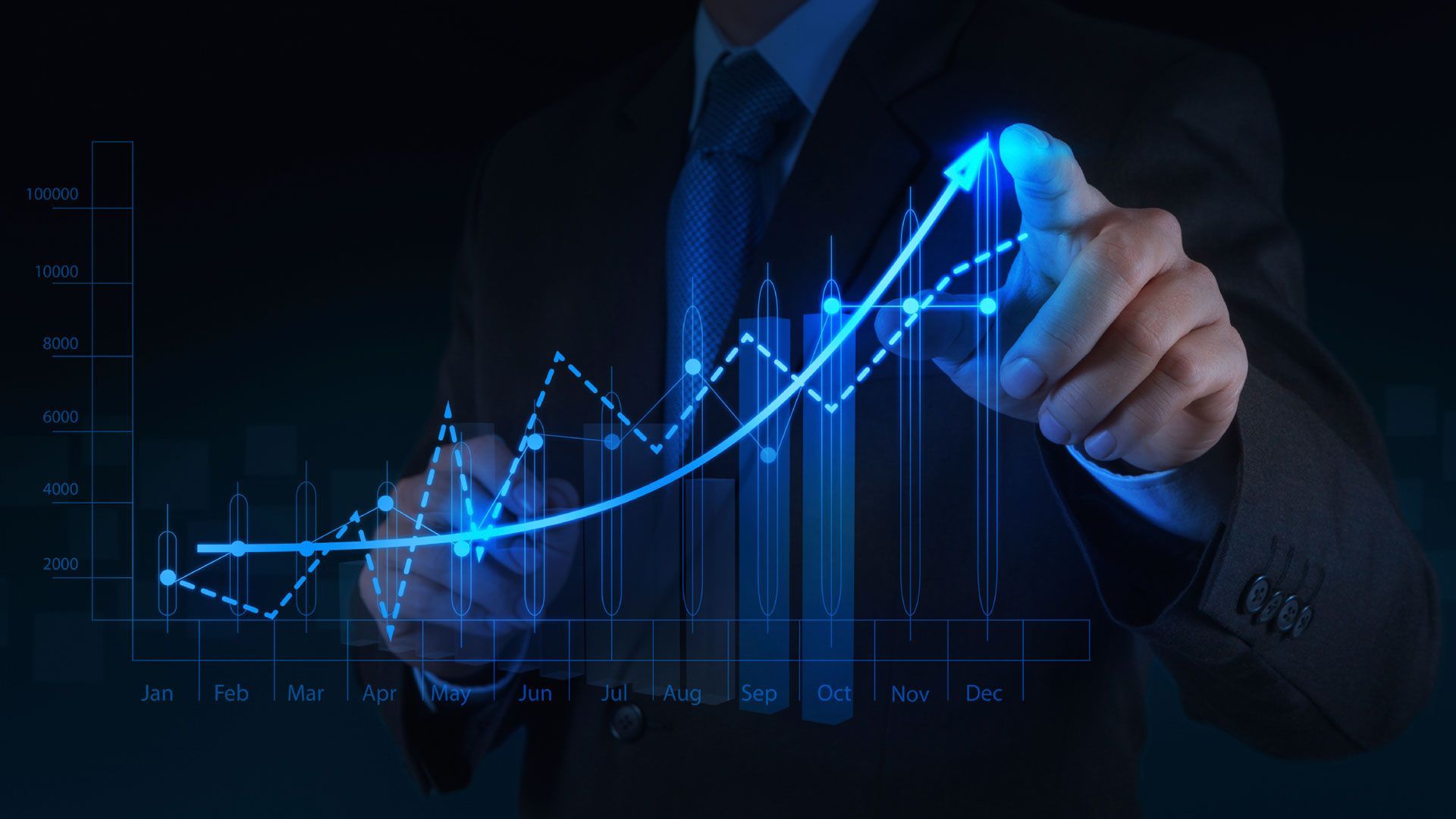 Unlock Your Global Voice: The Fintech's Definitive Guide to Flawless Translation. illustrative image of financial growth