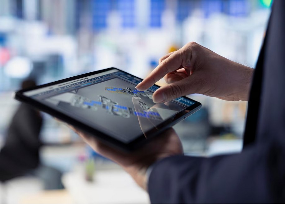 Unleash Asia: The Ultimate Guide to Fintech App Localization. person checking inoformation on a tablet