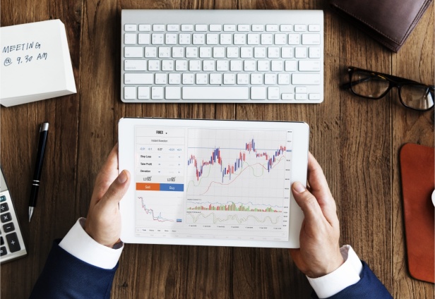 Unlock Your Global Voice: The Fintech's Definitive Guide to Flawless Translation. a personholding in hands sheets of banks data
