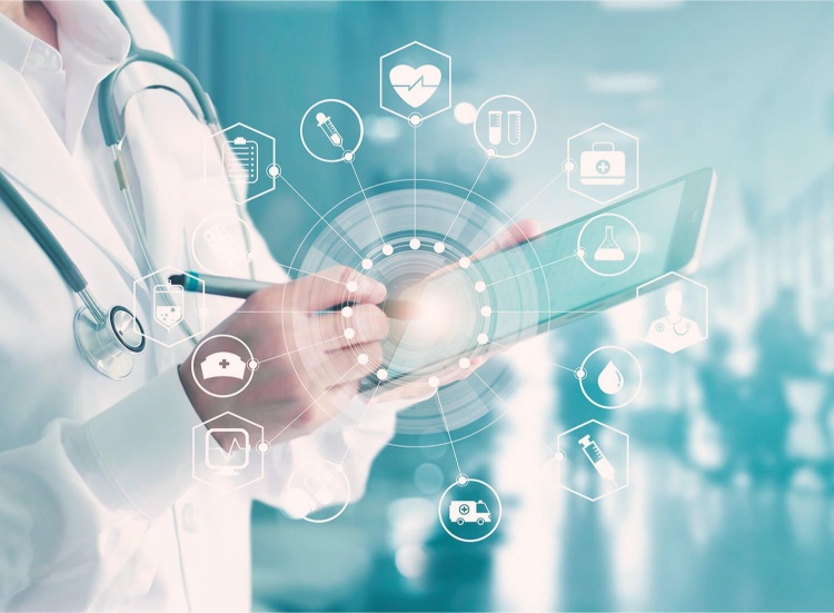 Beyond the Buzzwords: How to Evaluate a World-Class Medical Device IFU Localization Case Study. a doctor checking information on a tablete