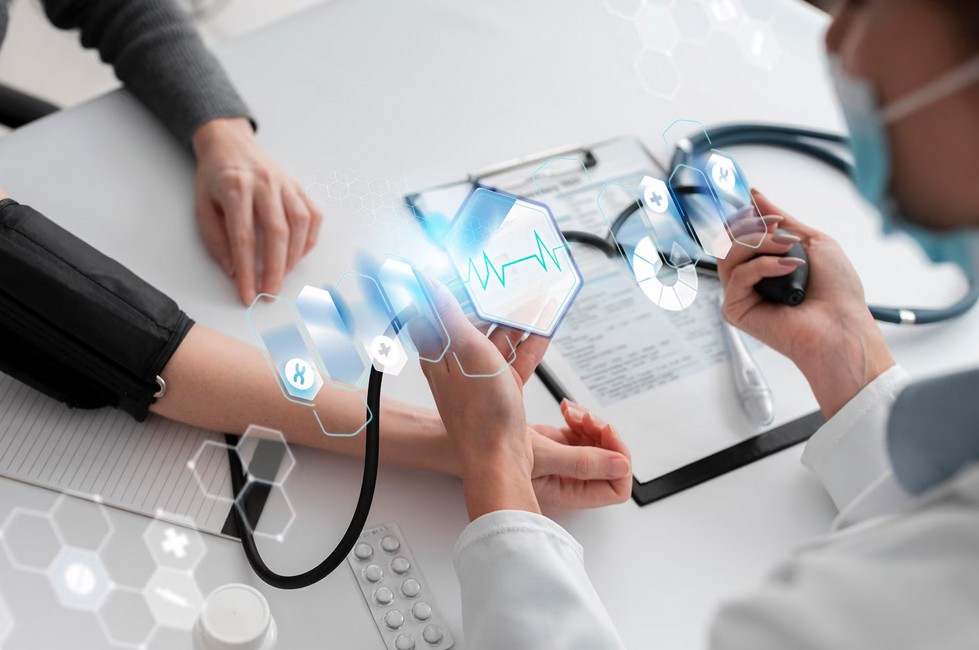Life Science Translation: Why the Subject Matter Expert is Non-Negotiable. a docotr taking the blood pressure for a patient