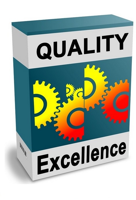 conceptual image of quality excellence