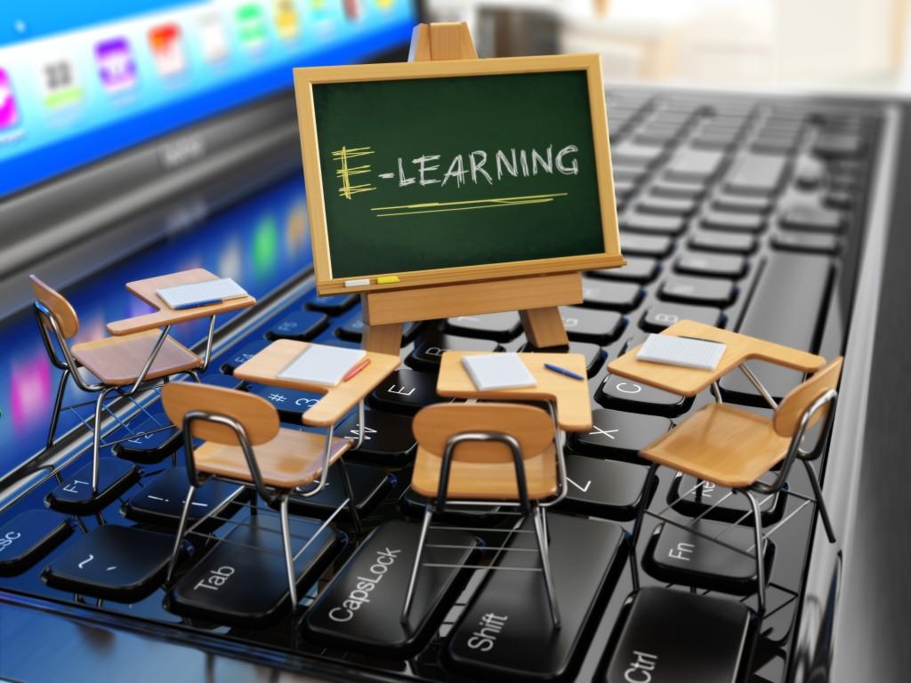 a conceptual image of elearning