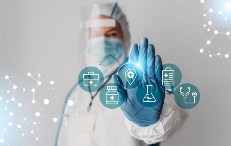 iamge shows prevention concept in halth sector