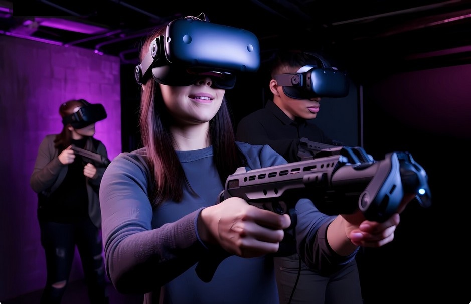 AI-Powered Localization: The New Frontier of Multimedia Translation. a girl playing a video game